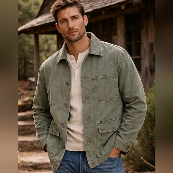 Polo by Ralph Lauren 1967 Military Paratrooper Field Pocket Jacket Shirt - Picture 7 of 7